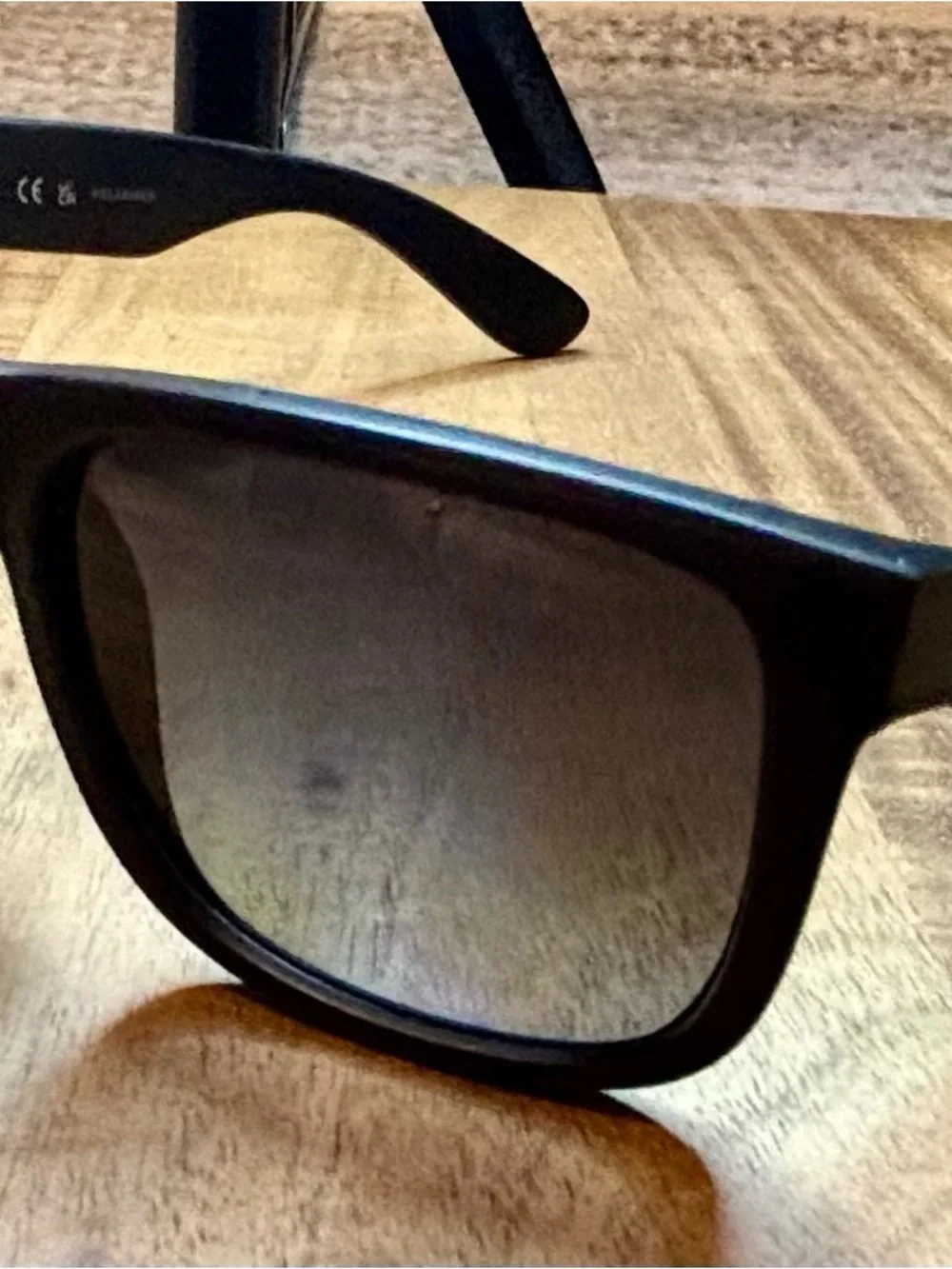 Ray-Ban Black Rectangular Sunglasses